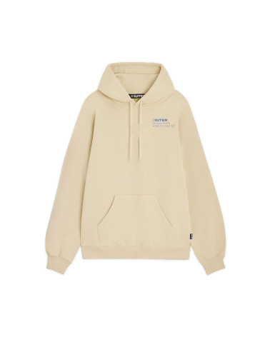 Iuter Sense Hoodie Cream 1