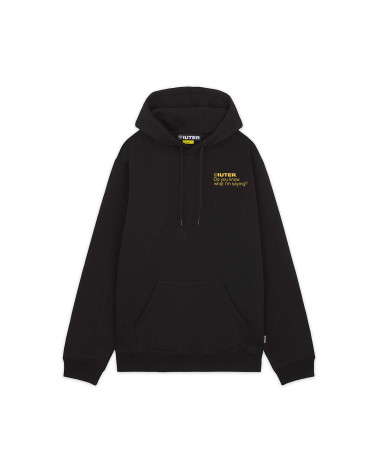 Iuter Sense Hoodie Black