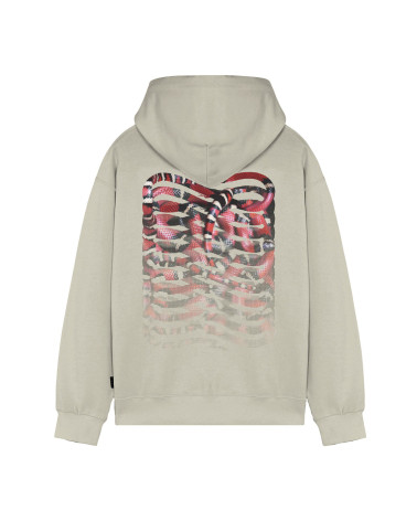 Propaganda Coral Hoodie Bone