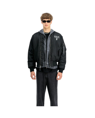 Alpha Industries MA-1 Berlin Candy Bomber Black