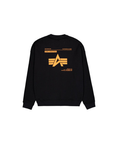 Alpha Industries Logo BP Sweater Black