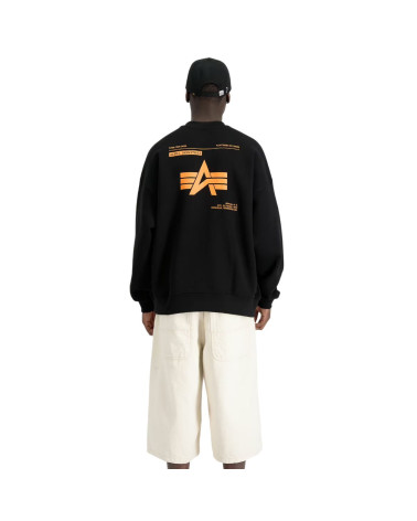 Alpha Industries Logo BP Sweater Black