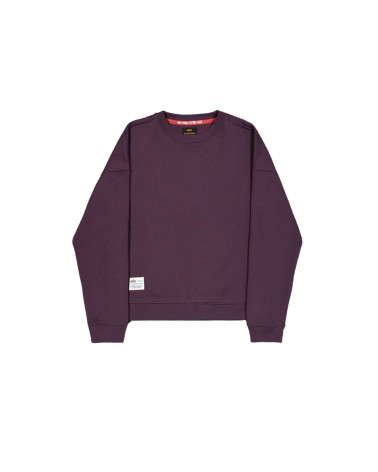 Alpha Industries Logo BP Sweater Plum