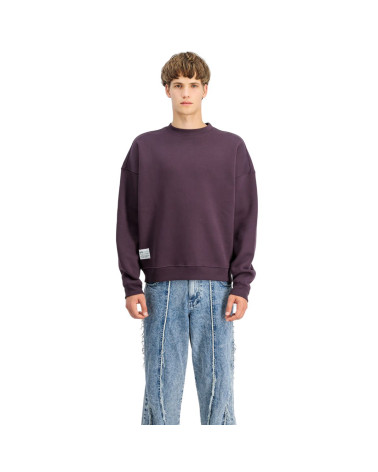 Alpha Industries Logo BP Sweater Plum