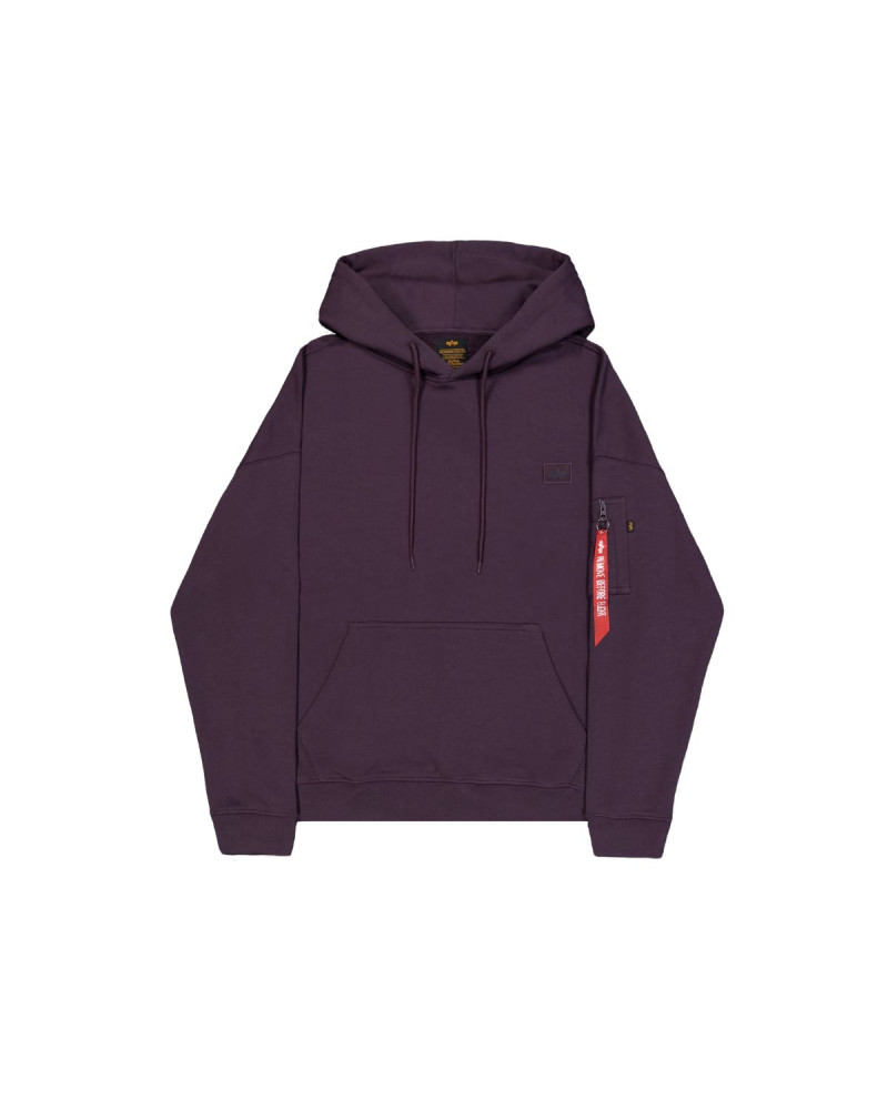 Alpha Industries Essentials RL Hoody Plum