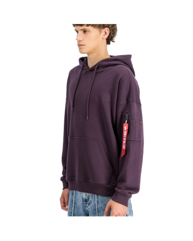 Alpha Industries Essentials RL Hoody Plum