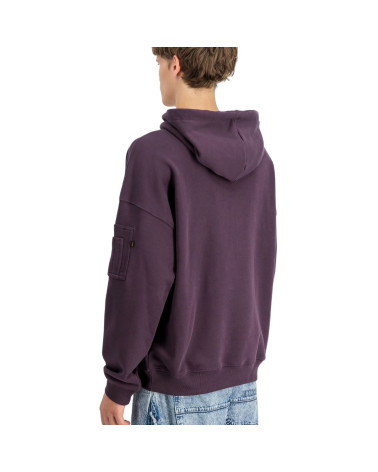 Alpha Industries Essentials RL Hoody Plum