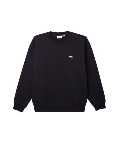 Obey Established Works Bold Crewneck Black