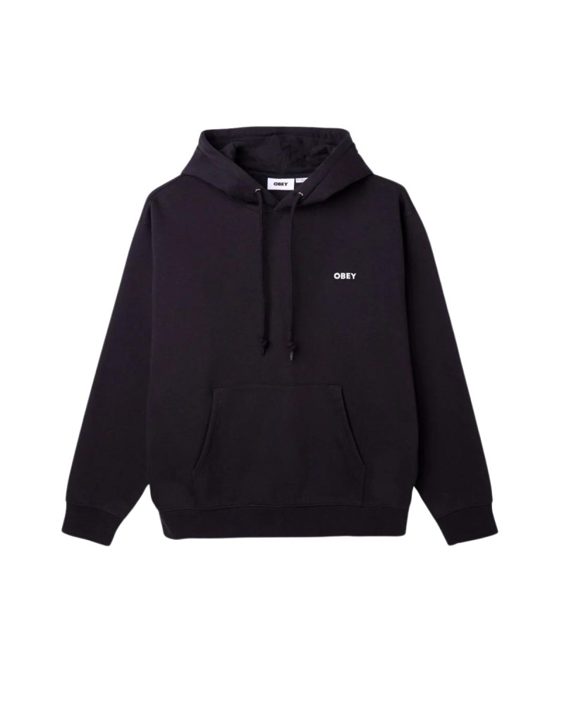 Obey Established Works Bold Hood II Fleece Black