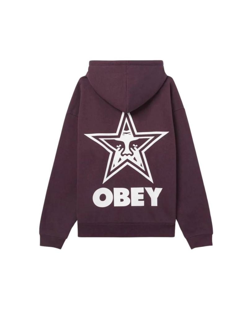 Obey Bold Star Extra Heavy Pullover Plim Perfect