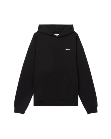 Obey Bold Star Extra Heavy Pullover Black