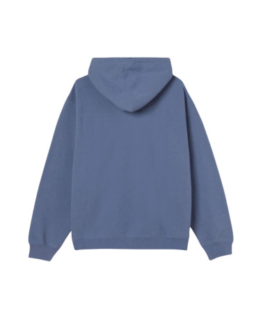 Obey Established Works Eyes Hood Ii Fleece Coronet Blue