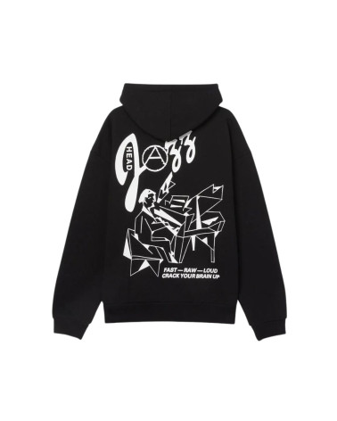 Obey Jazhead Extra Heavy Hood Black