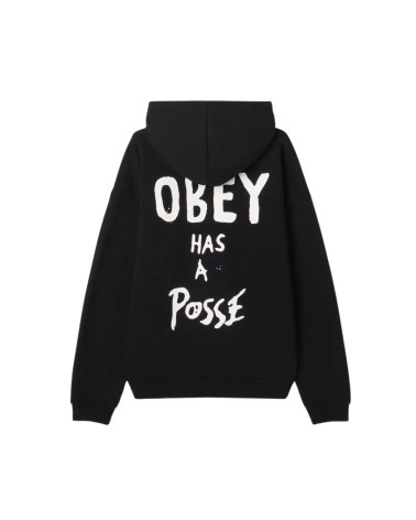 Obey Posse Extra Heavy Hood Black