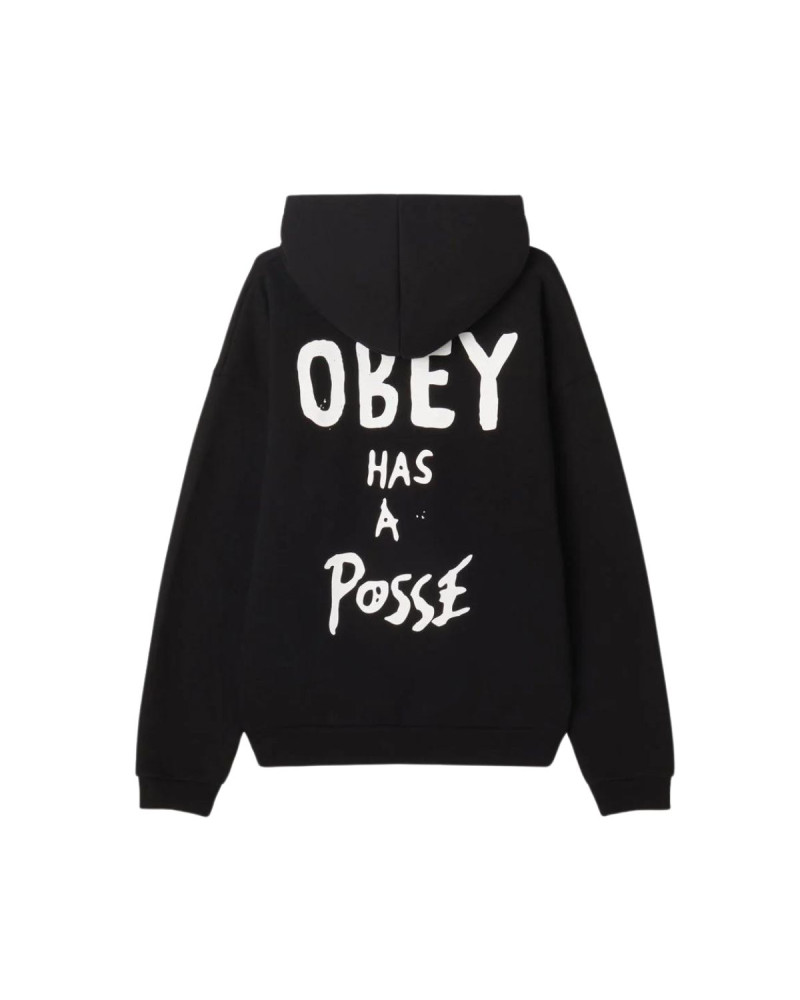 Obey Posse Extra Heavy Hood Black