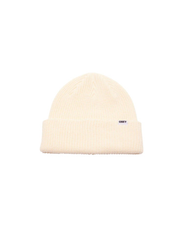 Obey Bold Organic Beanie Unbleached