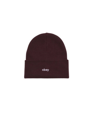 Obey Karma Beanie Plum Perfect