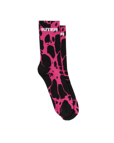 Iuter Marble Socks Black