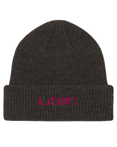 Iuter Grid Beanie Asphalt