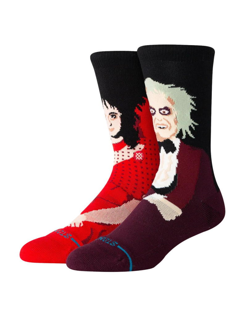 Stance Dearly Beloved Crew Sock Maroon