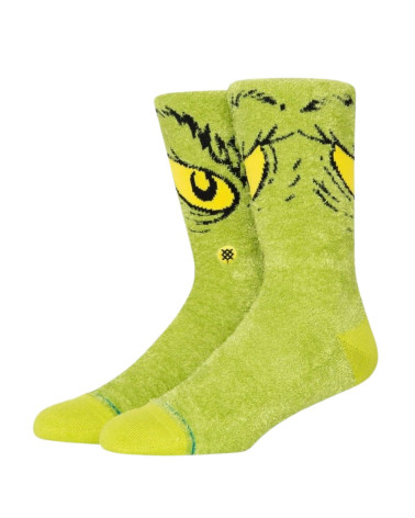 Stance Da Da Dagrinch Crew Sock Green