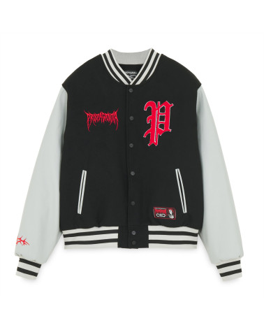 Propaganda Misery Varsity Jacket