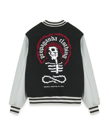 Propaganda Misery Varsity Jacket