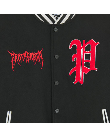 Propaganda Misery Varsity Jacket