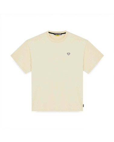 Iuter Heart Logo Tee Cream