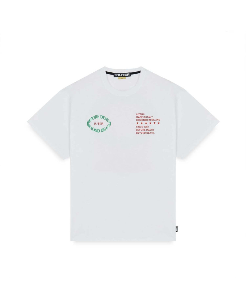 Iuter Death Tee White