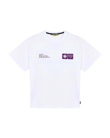 Iuter Circle Tee White