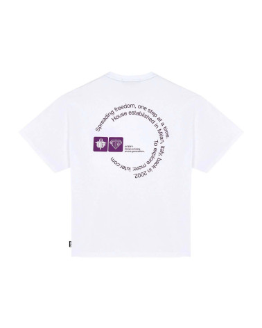 Iuter Circle Tee White