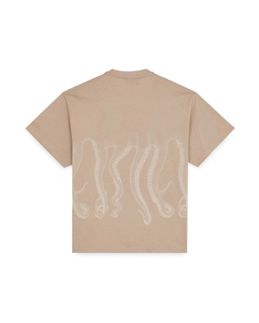 Octopus Outline tee Earth