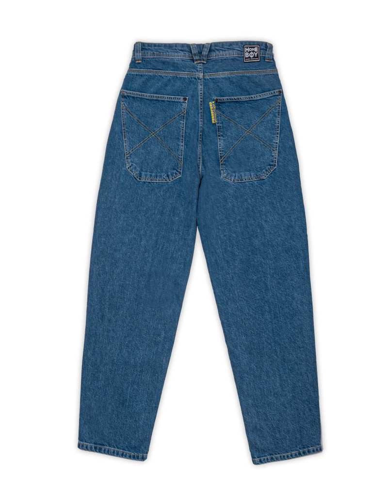 Homeboy X-Tra Baggy Denim Washed Blue