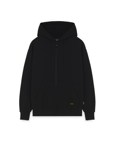 Propaganda Label Camo Zip Hoodie Black