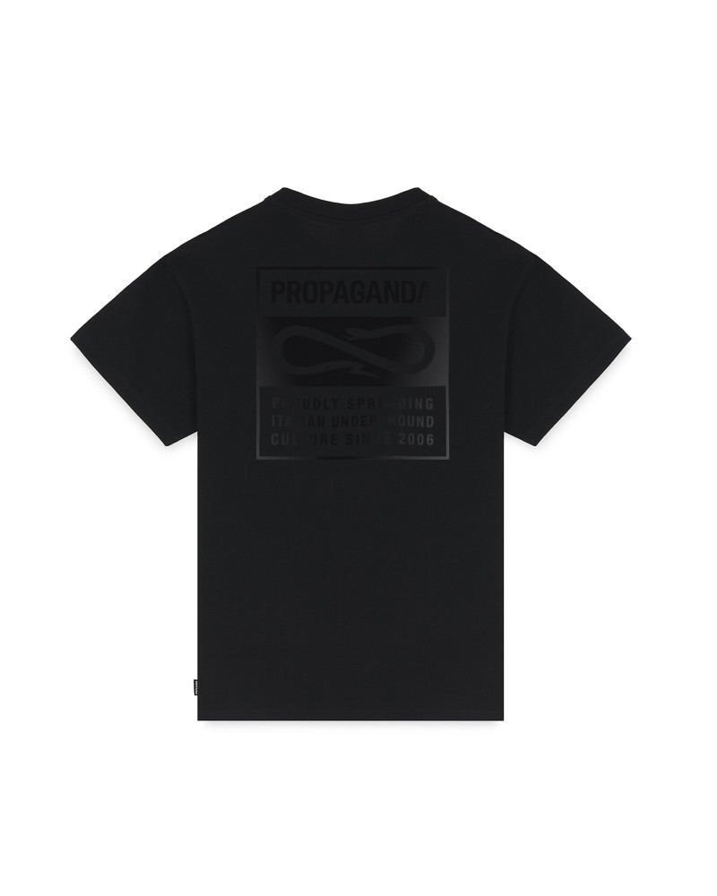 Propaganda Label Classic Tee Black