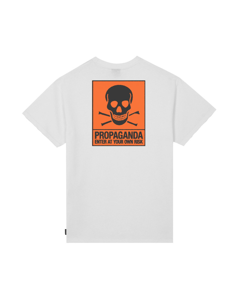 Propaganda Danger Tee White