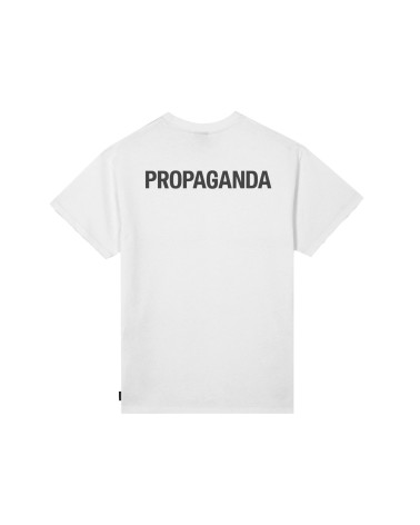 Propaganda Logo Classic Tee White