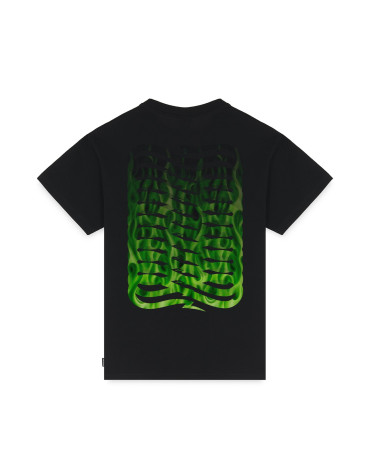 Propaganda Ribs Flame Tee Black