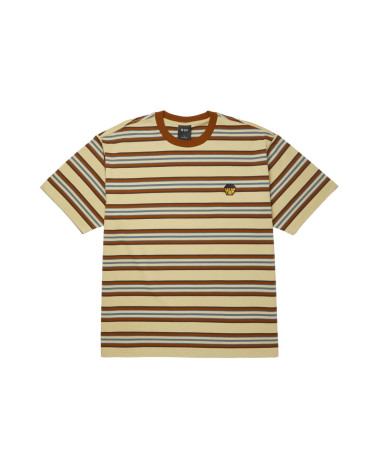 HUF Big Block Stripe Boxy Top Clay