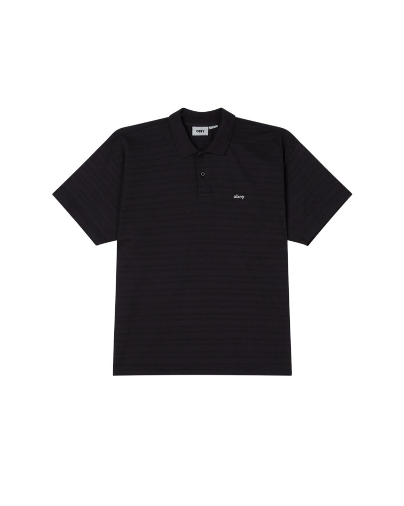 Obey Nash Bigwig Polo Digital Black