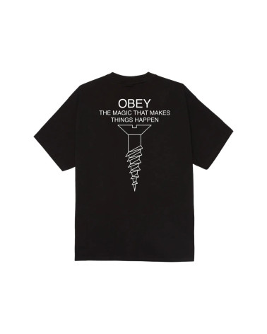 Obey Magic T-Shirt Black