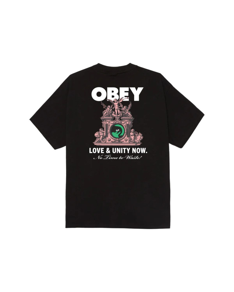 Obey Love E Umity Now T-Shirt Black