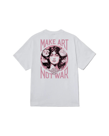 Obey Make Art Not War T-Shirt White