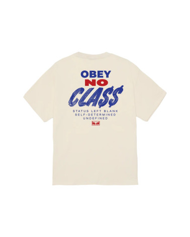 Obey Class Dropout T-Shirt Cream