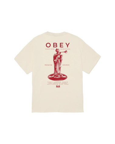 Obey Class Dropout T-Shirt Cream