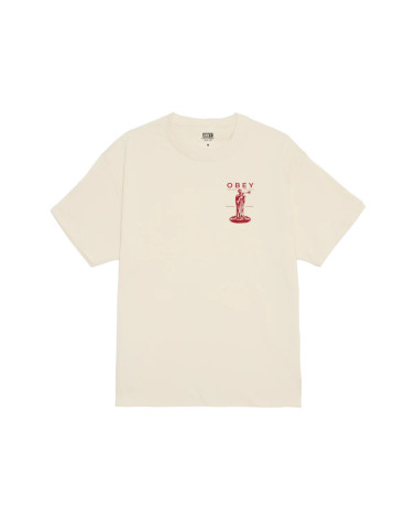 Obey Class Dropout T-Shirt Cream