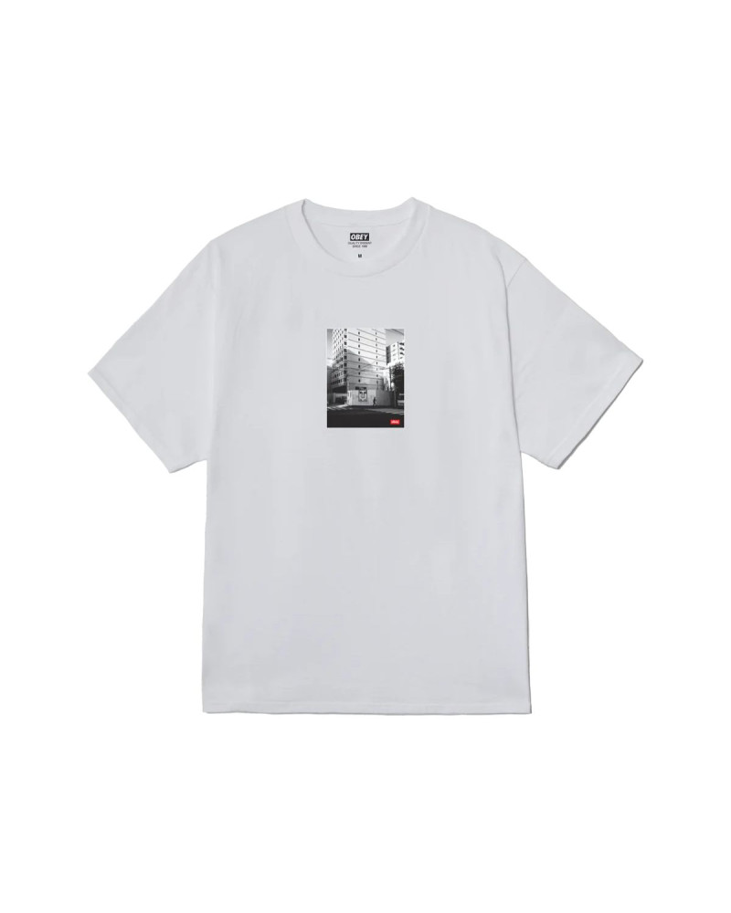 Obey Osaka Photo T-Shirt White